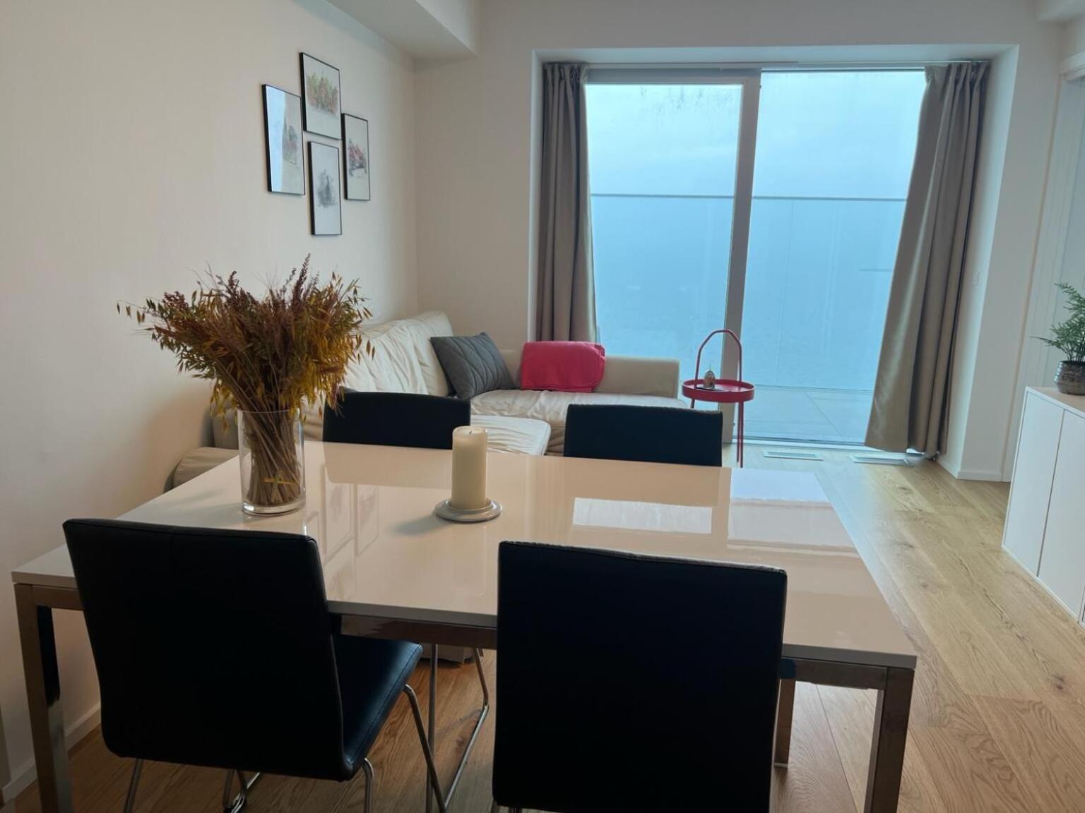 26-Etage Lejlighed Med Utrolig Havudsigt Århus المظهر الخارجي الصورة